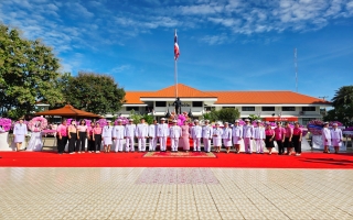 เข้าร่วมพิธีวางพวงมาลา เนื่องในโอกาสวันคล้ายวันสวรรคต พระบาทสมเด็จพระจุลจอมเกล้าเจ้าอยู่หัว (วันปิยะมหาราช)